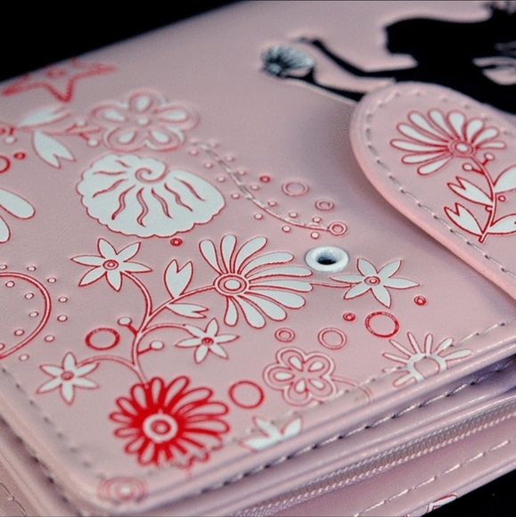 Pink Mermaid Wallet NWT - Vegan Leather - Womens Ladies Girlfriend Gift Ideas - Picture 5 of 7
